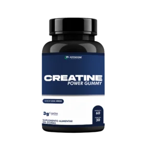 Creatine Power Gummy (60 Gomas) Sabor Uva Verde